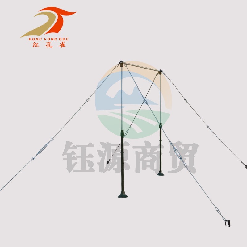 红孔雀（HONG KONG QUE）室外单杠引体向上户外单双杠健身训练器材比赛专用标准单杠