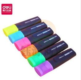 得力S600荧光笔(紫色)     WLSZ01021342191489