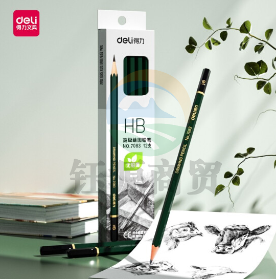 得力7083高级绘图铅笔 HB    WLSZ01021249438081