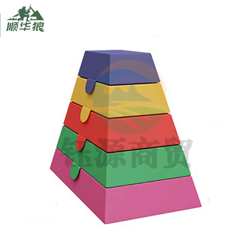 顺华狼 跳马 儿童体适能训练器材 训练体能体育运动 跳马小号5层
