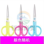 得力6059时尚办公剪刀(混)(把)    WLSZ0131223320395