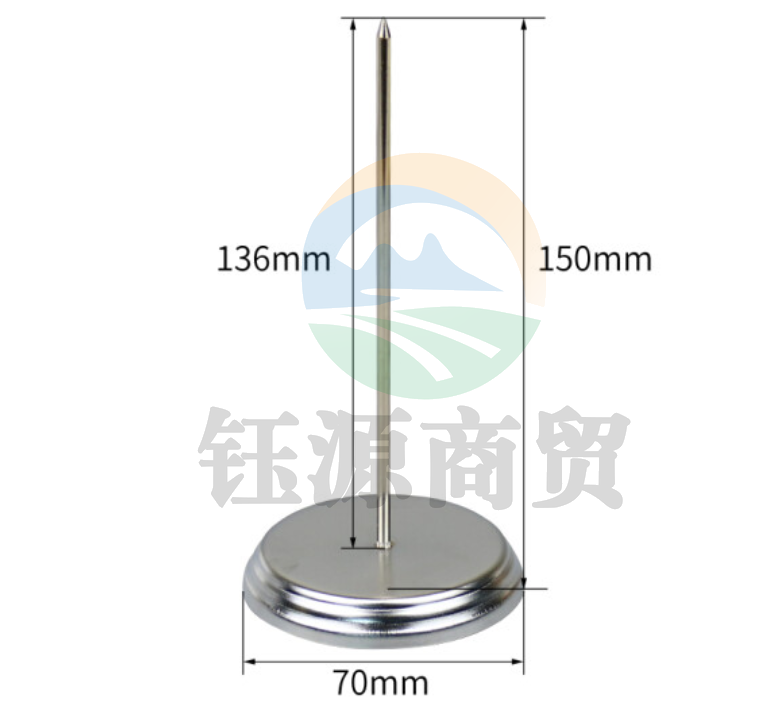 得力(deli) 0241 菜单插单器传票叉单据小票据插票钉座收纳插纸针插纸器叉单针 1个装