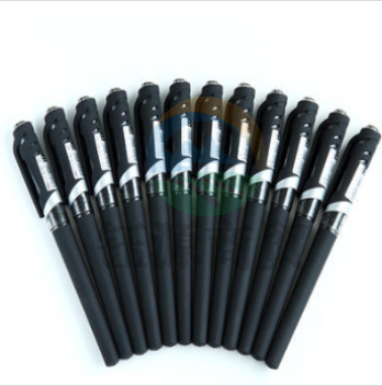 得力签字笔 S21中性笔 碳素笔 0.7MM中性笔 签字笔 水笔12支装     WLSZ011421001672