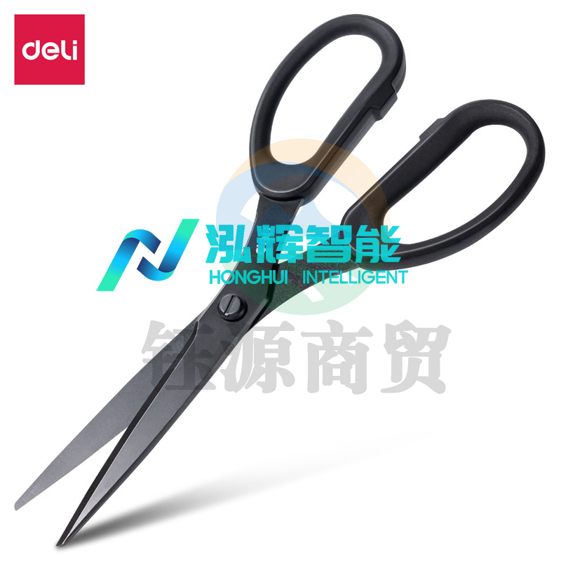 得力77794剪刀(黑)(把)WLSZ01072137588006