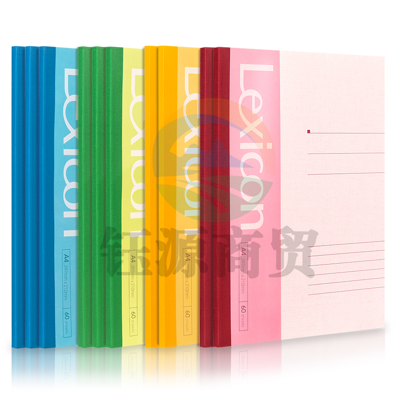 得力 7658-A4/60页无线装订本 10本装