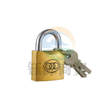 三环 厚型铜挂锁锁头266(63mm)挂锁+3把钥匙