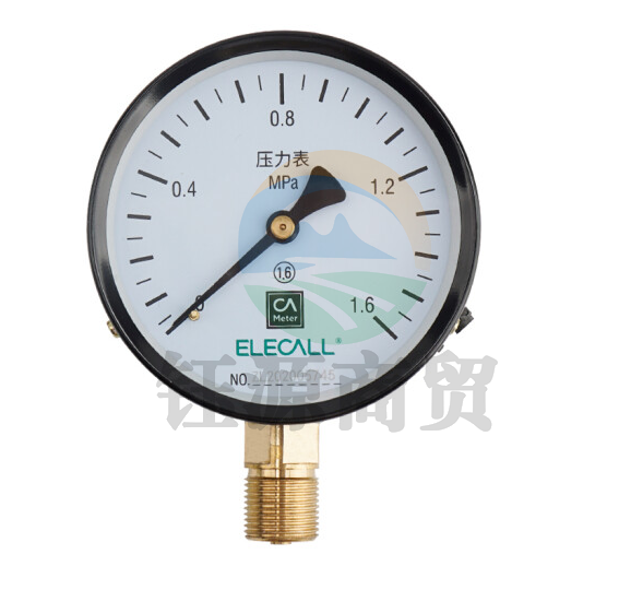 亚普特   Y100-1.6压力表