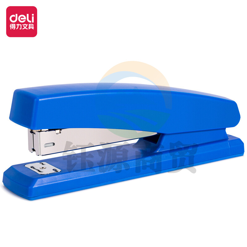 得力0435常规订书机(蓝)   WLSZ01071422498101