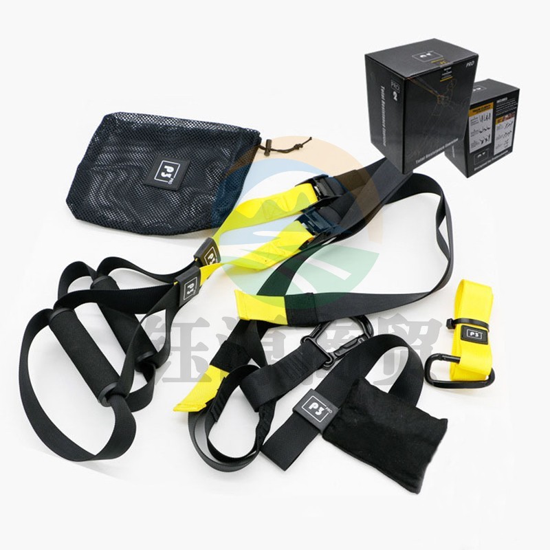 信必睿 悬挂训练带悬挂拉力绳拉力带 瑜伽带健身带 TRP3X拉力器 黄黑