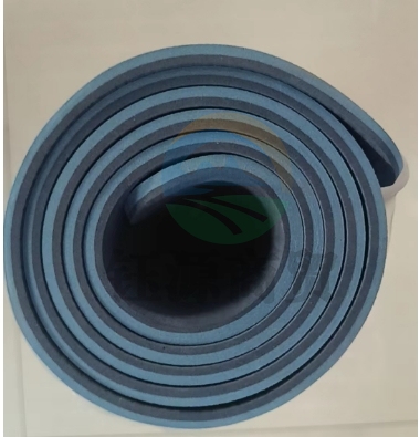 健身垫瑜伽垫183*80cm防滑加长运动垫男女加厚7mm厚 蓝色