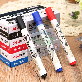 得力6801白板笔(蓝)    WLSZ01021449348233