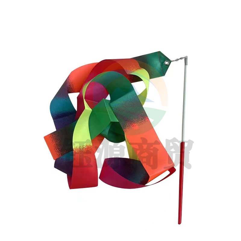 鑫润昌 体操舞蹈道具体操带 6米杆长46cm