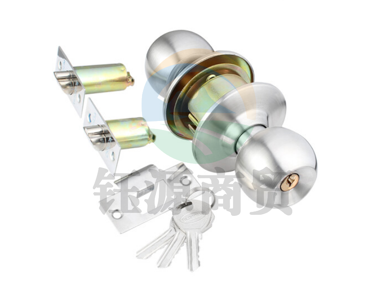 梅花（BLOSSOM）不锈钢球形锁 室内外门锁浴室锁587通用型