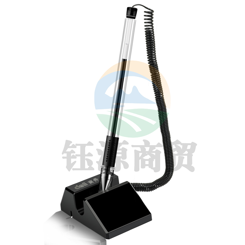 得力6791中性台笔(黑)(支)