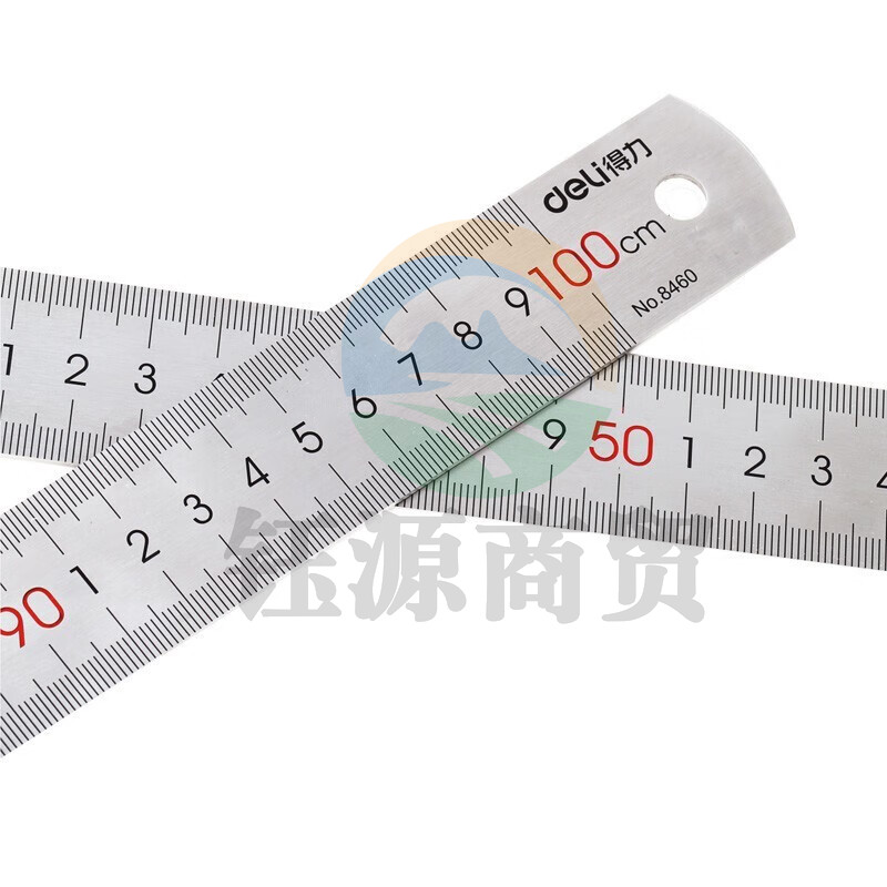 得力(deli) 8460 1米钢直尺 (单位：个)本色     WLSZ01052248434248