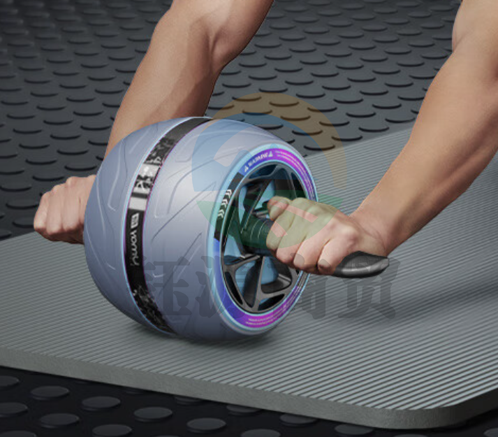 佑美YMjfl健腹轮自动回弹卷腹轮练腹肌神器滚轮机健身运动器材男女家用