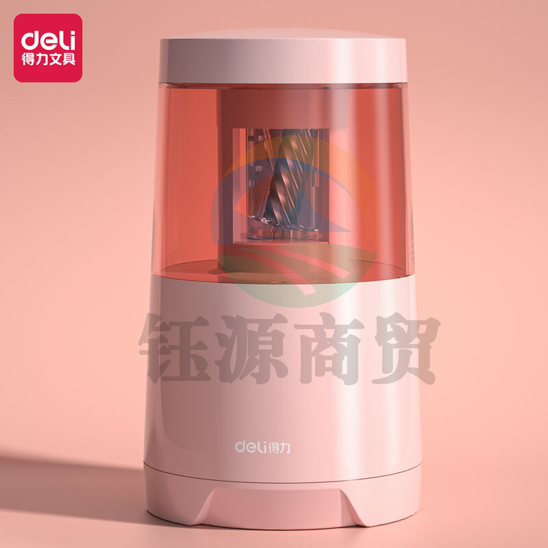 得力71204电动削笔机(红)   WLSZ01142011395330