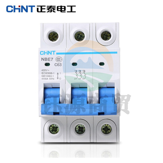 正泰（CHNT）NXB-63-3P-C16 家用小型断路器 空气开关 3P 16A  