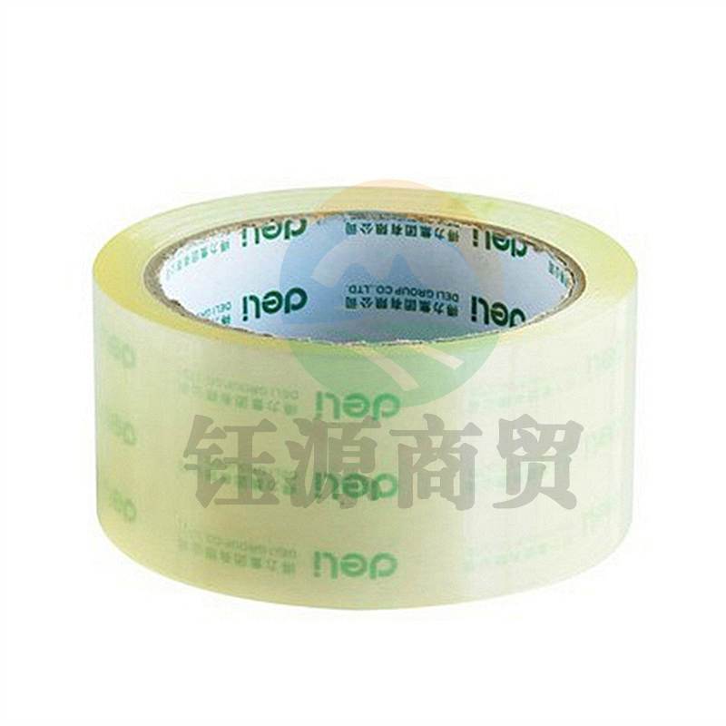 得力 30184 封箱胶带 45mmｘ150y (单位:筒) 透明