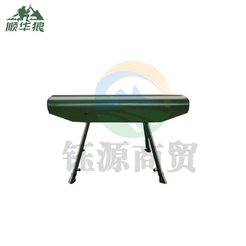 顺华狼 体操训练专用木马山羊踏板 体操田径训练器材 木马160*35*26cm