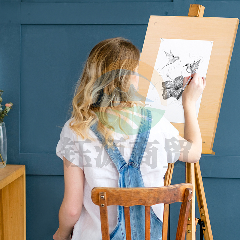 得力73613素描纸(白)180g-8k-(20张/包)