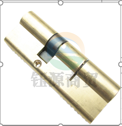 防盗门锁芯铜大门入户锁芯老式双面家用铜弹子通用型锁芯加厚叶片