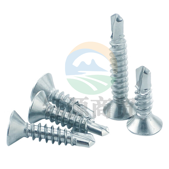 火豹 4.8mm*80 平头燕尾螺丝镀锌自攻自钻 300个/盒