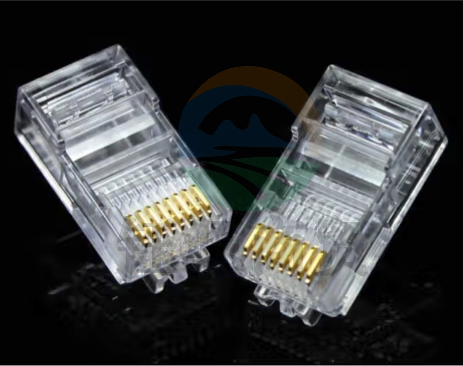 AMP 安普 RJ45网络水晶头超五类非屏蔽水晶头 (50个起售))