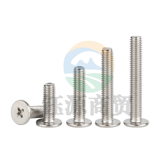 平头螺丝钉 十字螺丝钉 M4*12 100个   WLSZ08011152498123