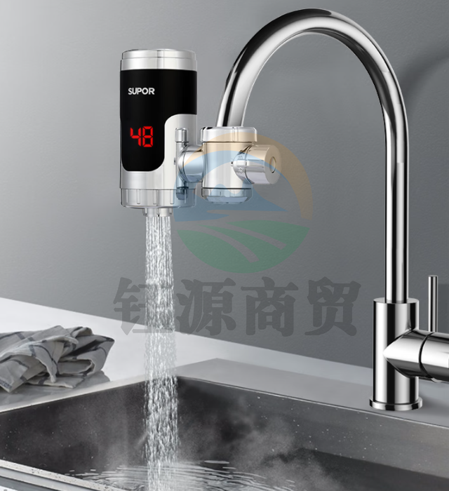 苏泊尔(SUPOR) 电热水龙头速热即热式加热厨房宝接驳式快速热电热水器冷热两用加热器274247-04-CP赠漏保    WLSZ07021703024755