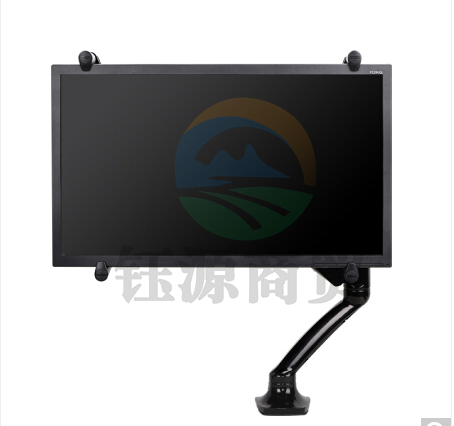 乐歌 无孔显示器支架 桌面旋转升降液晶电脑显示器支架臂 19-27英寸     WLSZ08281213145763