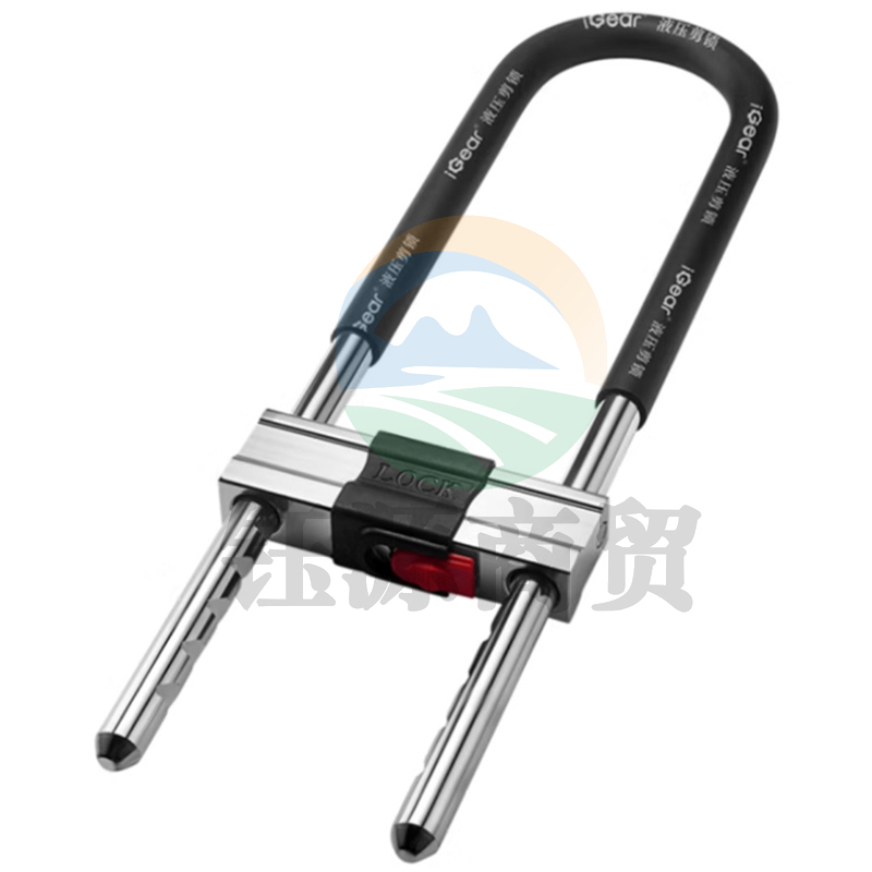 U型锁 双开玻璃门锁自行车锁电动车锁