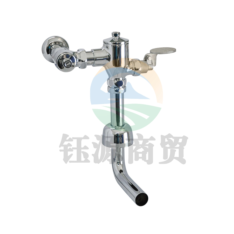 美标商用卫生间9806蹲便器脚踩冲洗阀蹲坑蹲厕脚踏式冲水阀