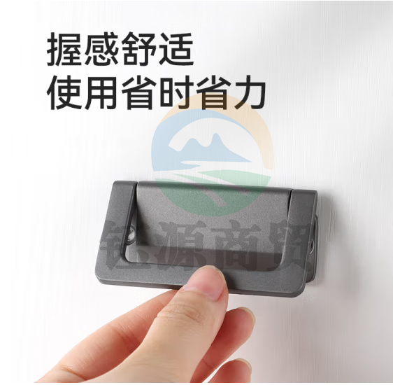 免打孔隐形平装暗拉手明装橱柜柜子抽屉衣柜门把手拉环     WLSZ0203114452187
