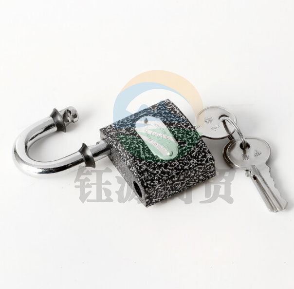 联合世纪推荐  梅花(BLOSSOM)挂锁 防水门锁75MM 学校仓库门锁BC1275大铁锁  WLSZ12131011204306