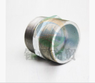 内丝接头钢管件水管接头镀锌内接 六角外丝