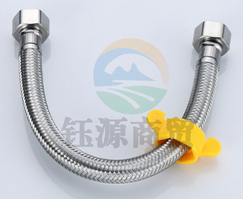 防爆上水管面盆龙头304不锈钢编织管耐用耐高温抗拉伸弯曲进水管角阀用软管50CM