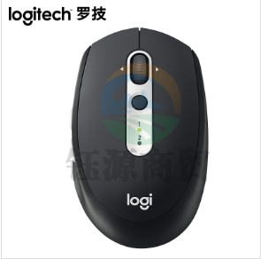 罗技 (Logitech) M585 蓝牙鼠标 无线办公鼠标 电脑笔记本台式机通用对称鼠标 黑    WLSZ07102157204402