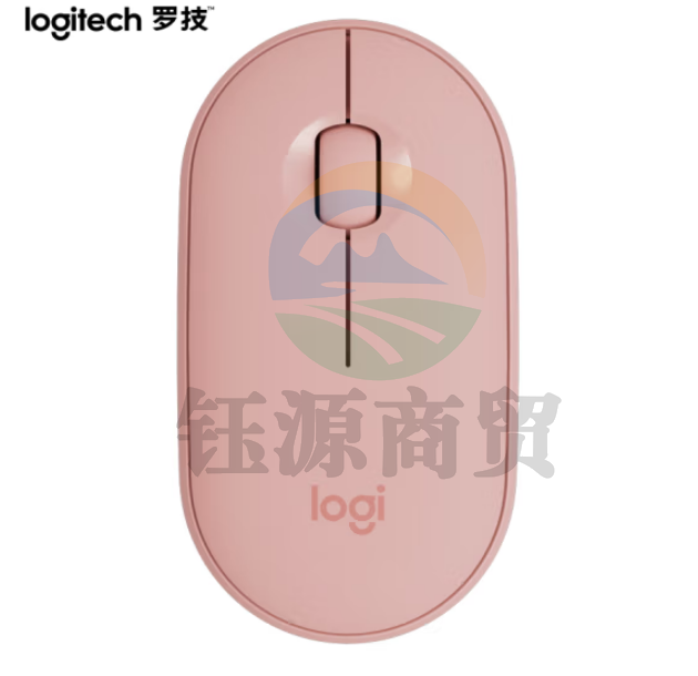 罗技(Logitech)Pebble鹅卵石 鼠标 无线蓝牙鼠标 玫瑰粉      WLSZ07102151442846