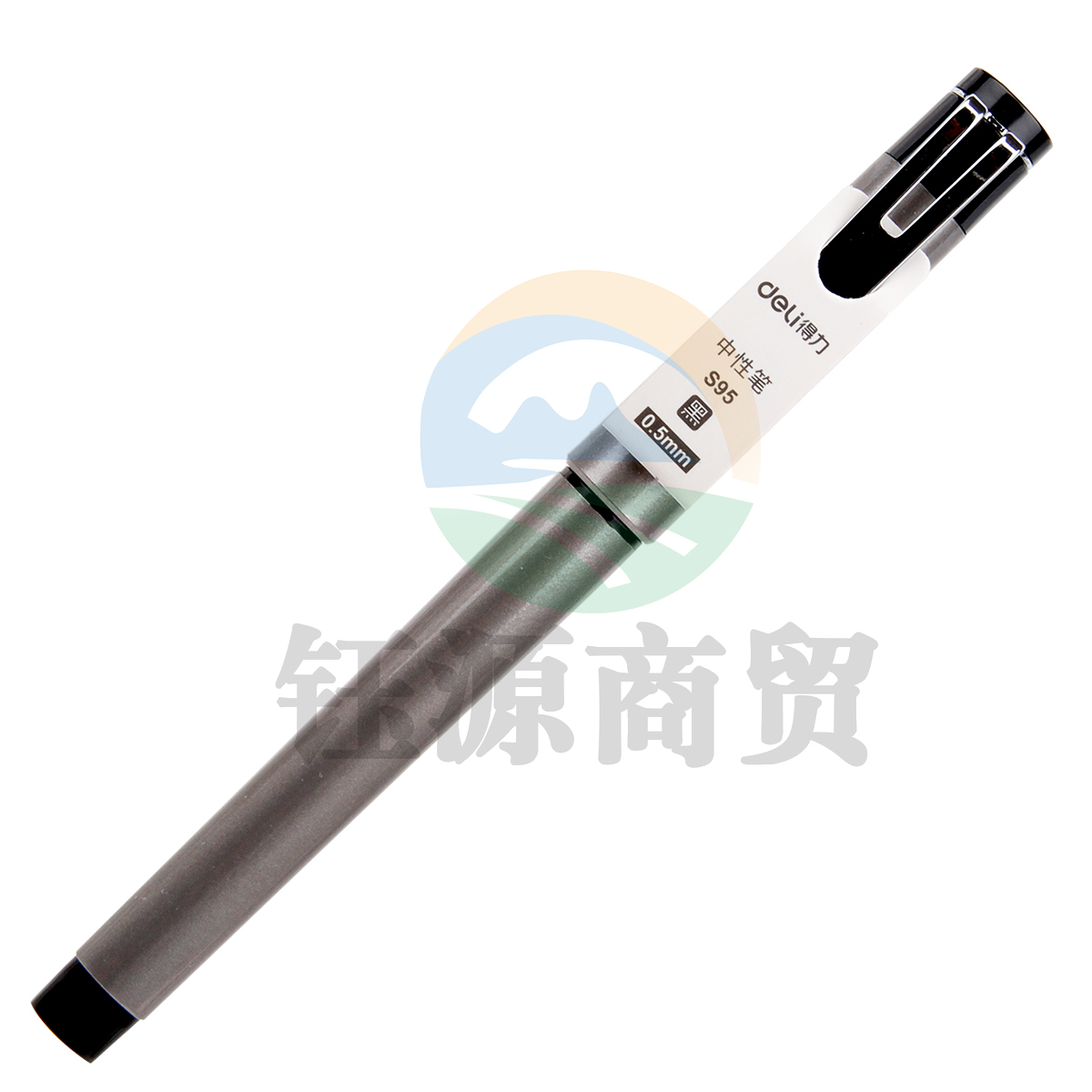 得力 S95中性笔0.5mm子弹头(黑)     WLSZ06281300536079