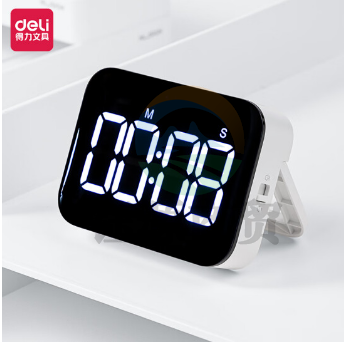 得力 NS883_电子计时器(白色)(1台装/盒) 单位：台  WLSZ06281257406790