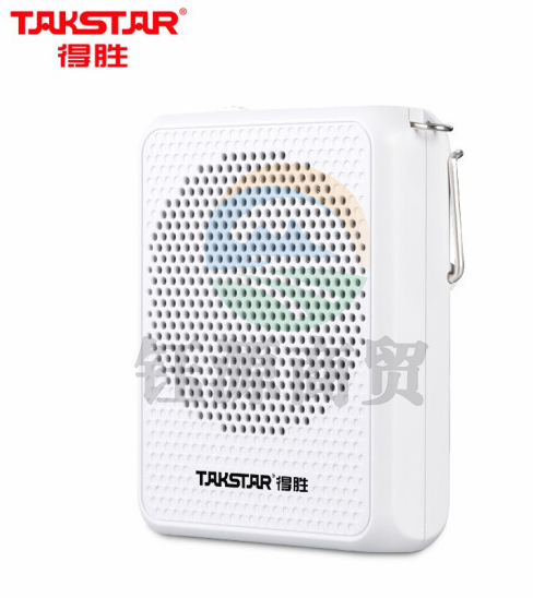 得胜(TAKSTAR) E126A便携式扩音器教学专用小蜜蜂扩音器便携式大功率导游促销喊话扩音器 白色