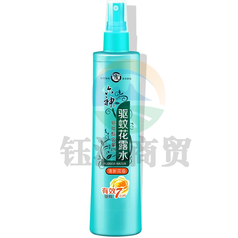 六神 驱蚊 喷雾花露水 清新花型 80ml GPX-129D    WLSZ05191337559842