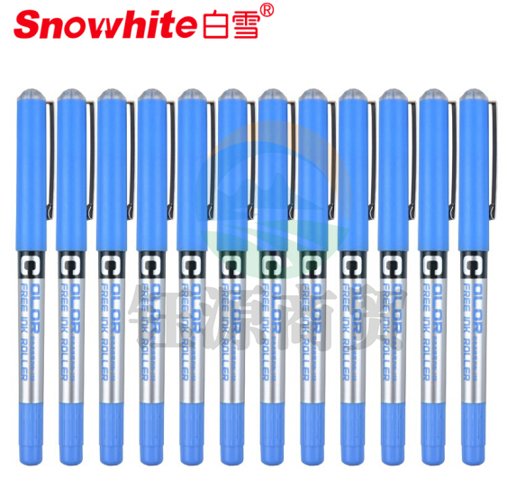 白雪 PVN-159 蓝色 0.38 走珠笔    WLSZ06231014077467