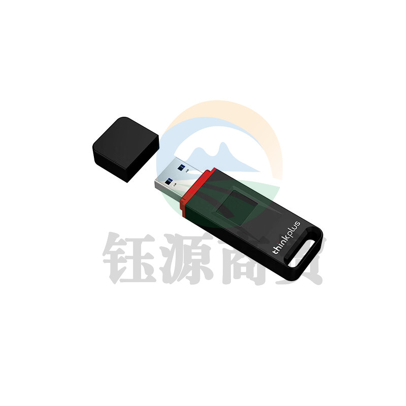 联想 thinkplus指纹加密U盘USB3.2商务私人优盘硬件加密U盘FU200 32GB