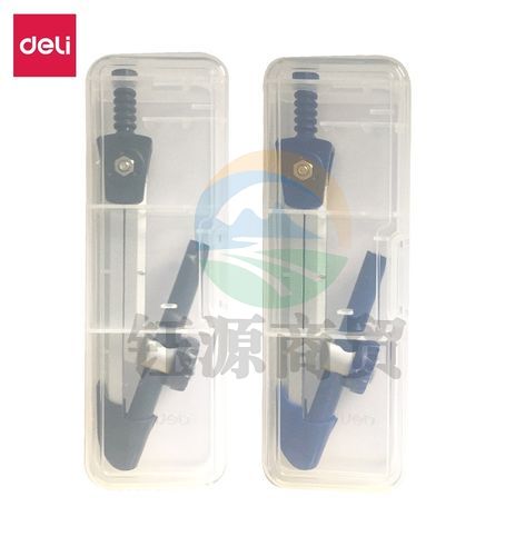 得力 8616 圆规12套/盒(单位：盒)   WLSZ01142144402670