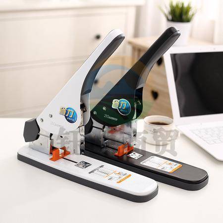 得力 0485 省力重型订书机 1台/盒 (单位：台) 黑    WLSZ01142029352082