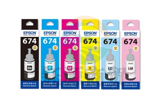 爱普生(EPSON)  6色墨水 T6741-T6746整套墨水6色