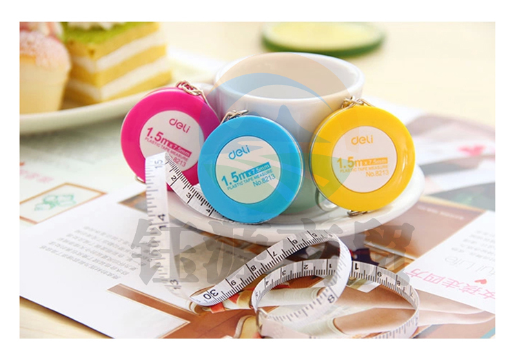 得力 8213 皮卷尺1.5m*7.5mm(单位：把) 混     WLSZ01052158147998