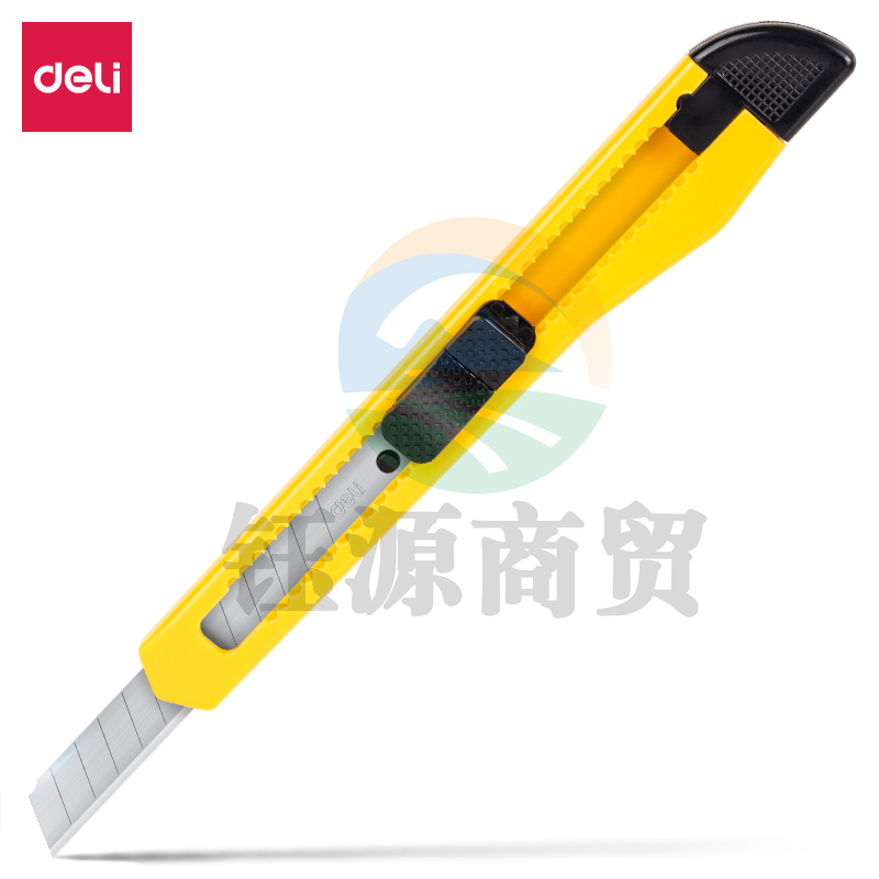 得力 2052 美工刀(黄)    WLSZ01142156168029